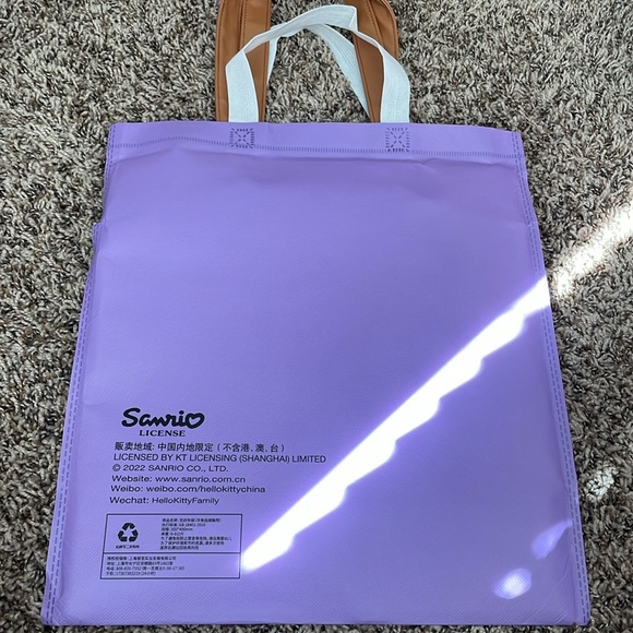 Kuromi double tote bag, brand new with tags. - Picture 2 of 8